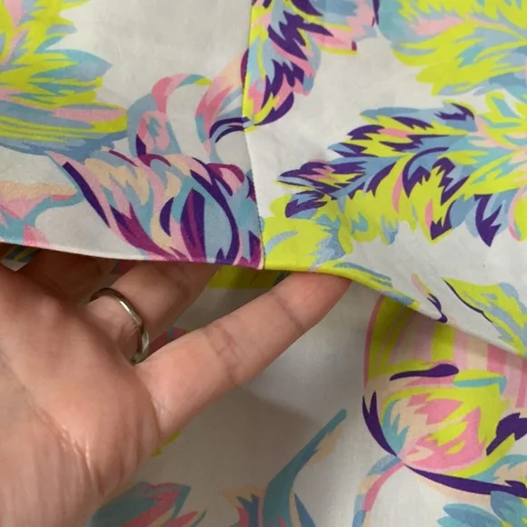 Abbey Glass front tie top size S - Picture 9 of 14